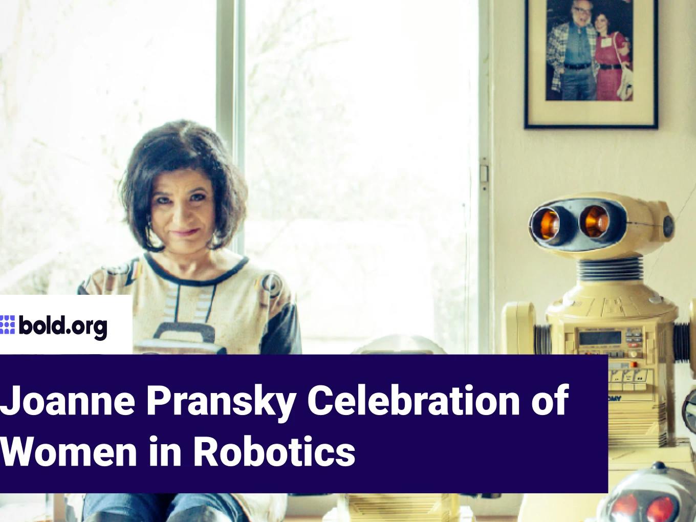 Joanne Pransky Celebration of Women in Robotics