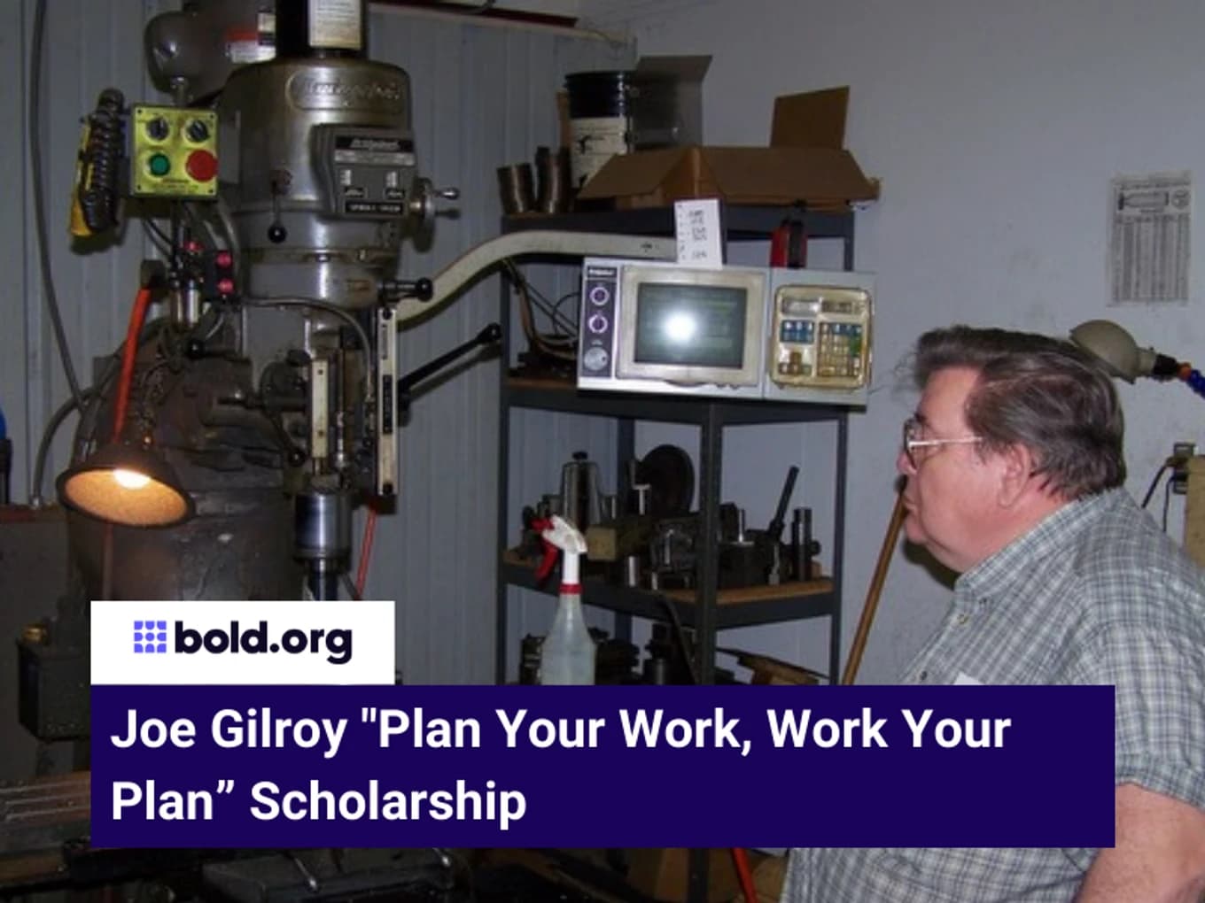 Joe Gilroy "Plan Your Work, Work Your Plan" Scholarship