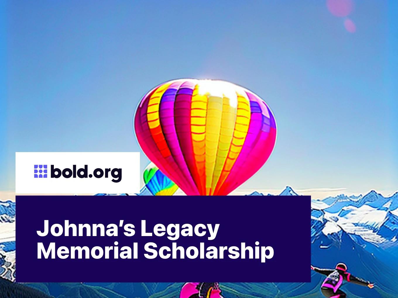 Johnna's Legacy Memorial Scholarship