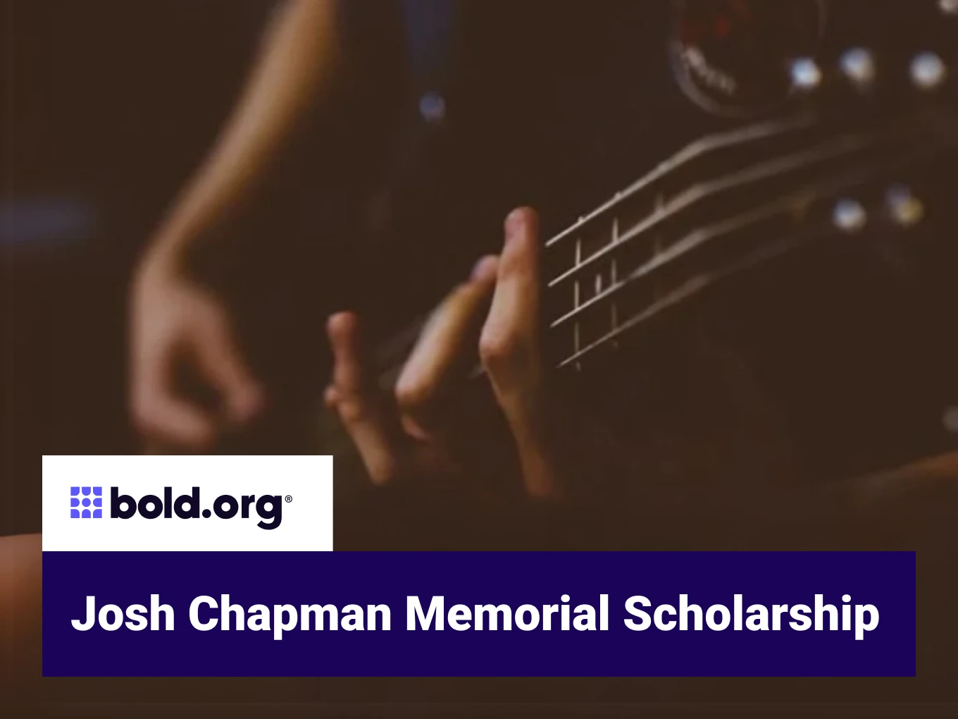 Josh Chapman Memorial Scholarship