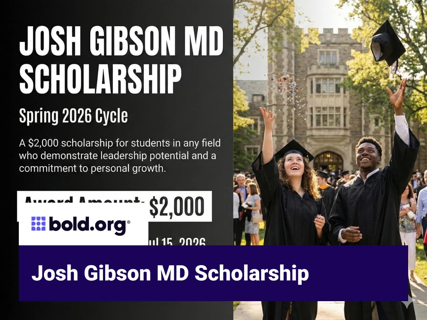 Josh Gibson MD Scholarship