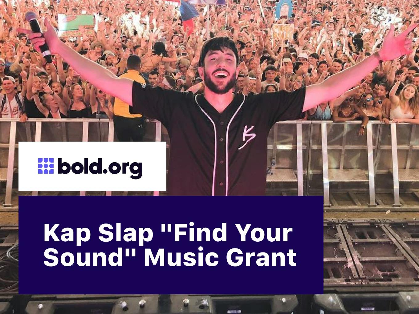 Kap Slap "Find Your Sound" Music Grant