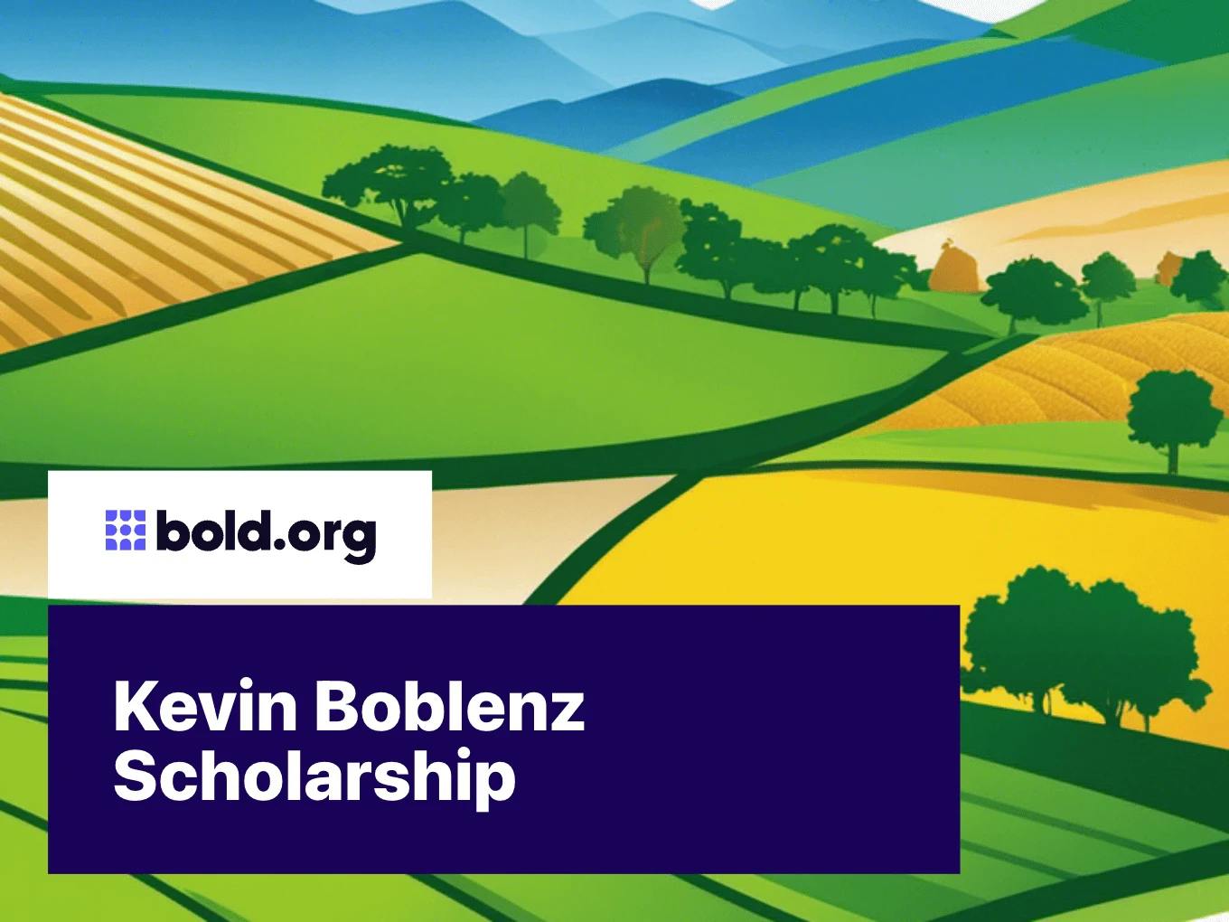 Kevin Boblenz Scholarship