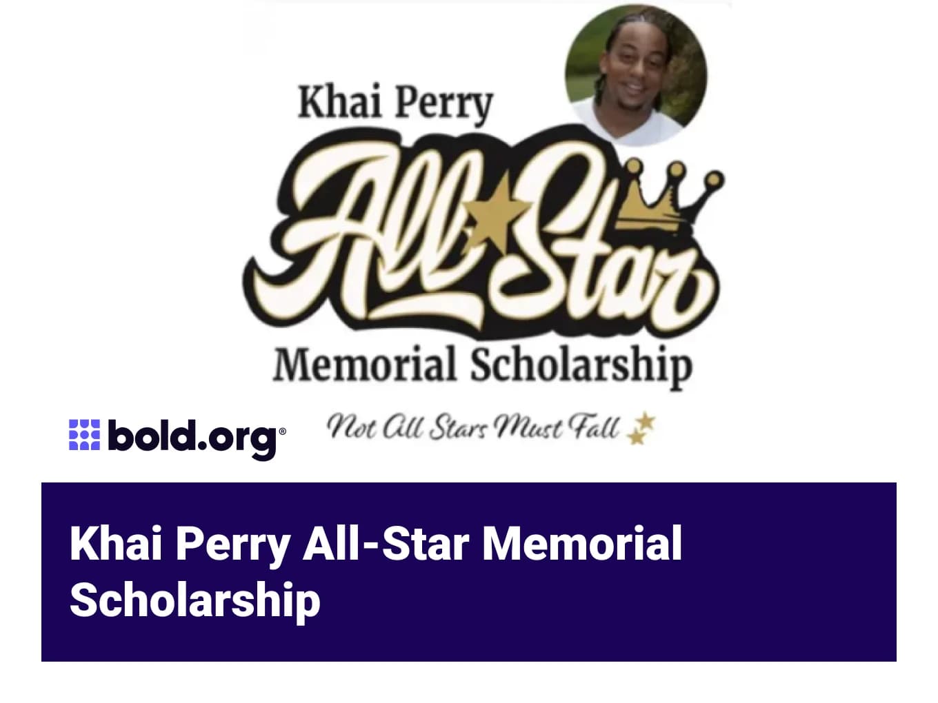 Khai Perry All-Star Memorial Scholarship