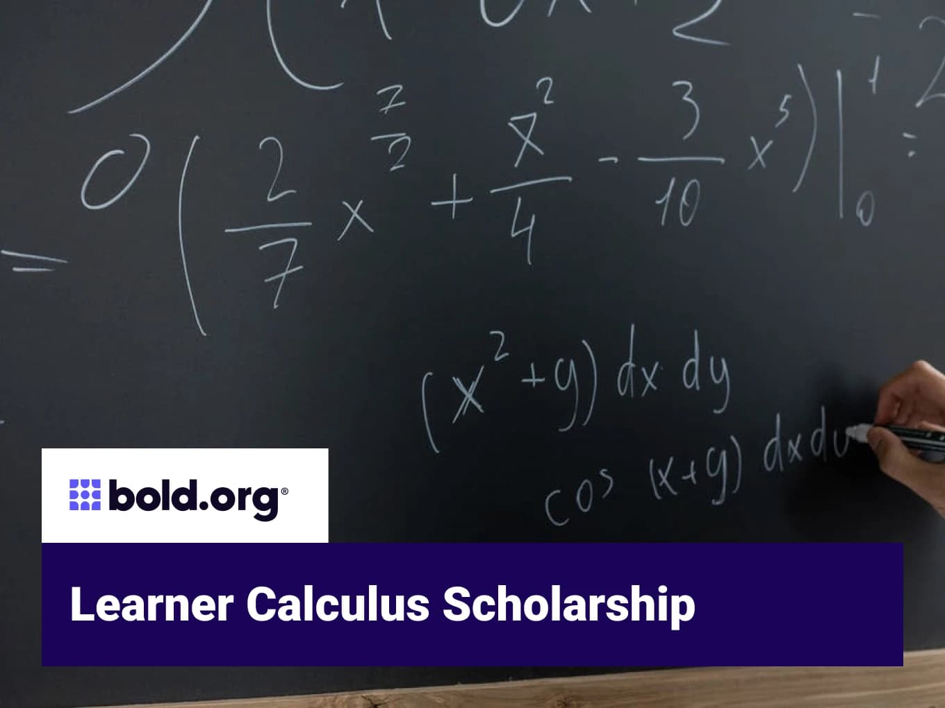 Learner Calculus Scholarship