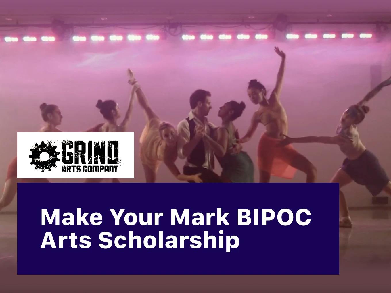 Make Your Mark BIPOC Arts Scholarship
