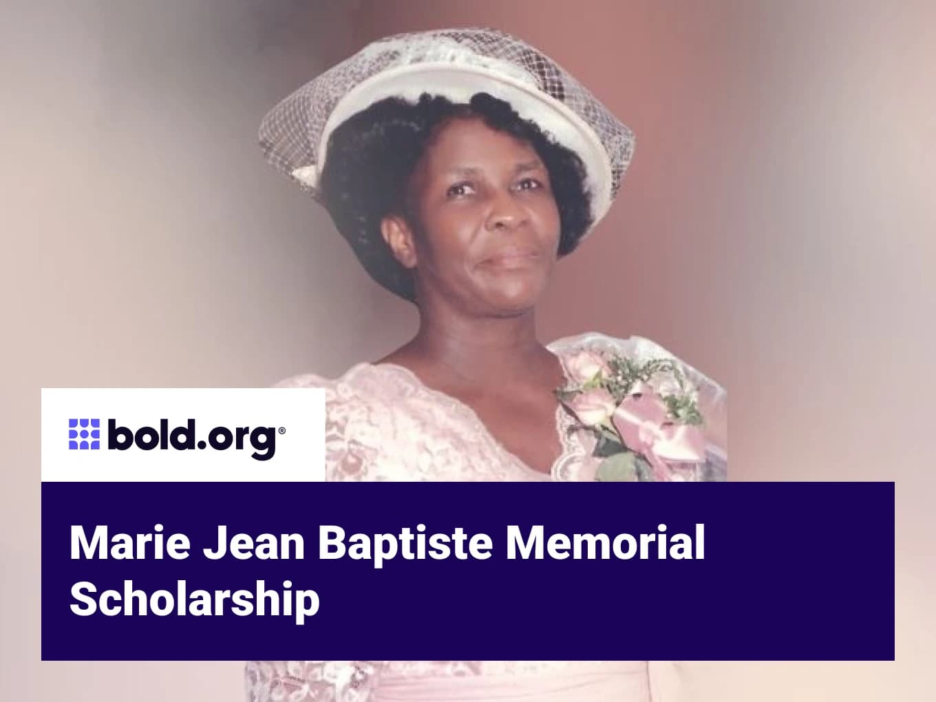 Marie Jean Baptiste Memorial Scholarship