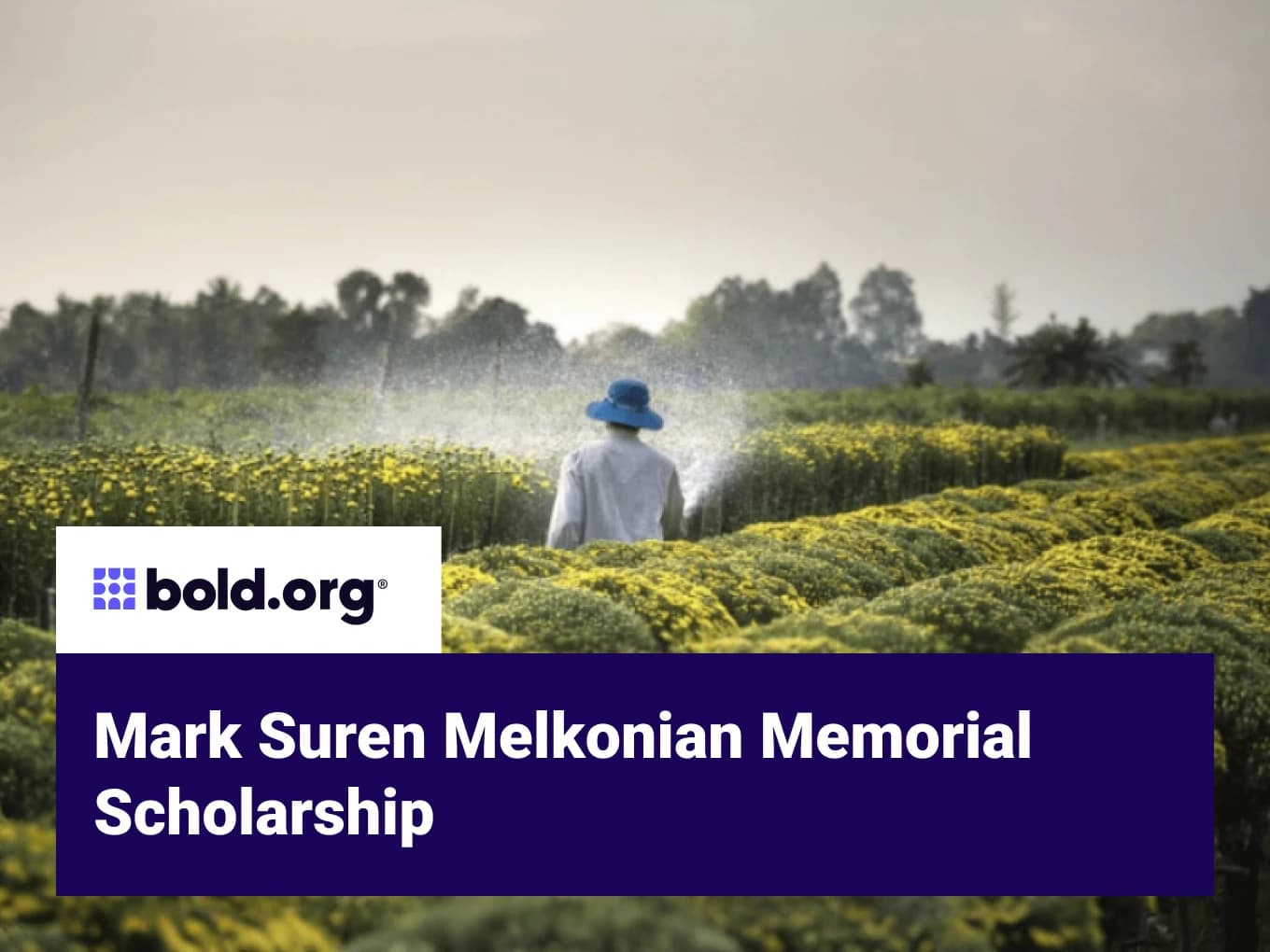 Mark Suren Melkonian Memorial Scholarship