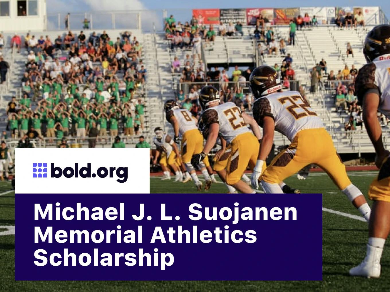 Michael J. L. Suojanen Memorial Athletics Scholarship