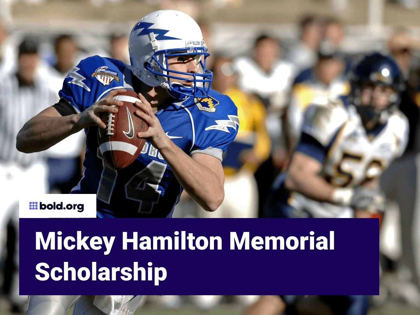 Mickey Hamilton Memorial Scholarship