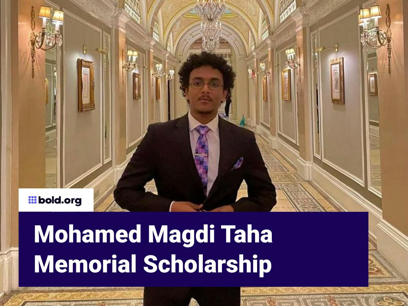 Mohamed Magdi Taha Memorial Scholarship