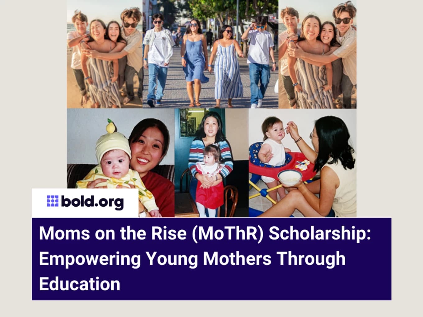 Moms on the Rise (MoThR) Scholarship: Empowering Young Mothers Through Education