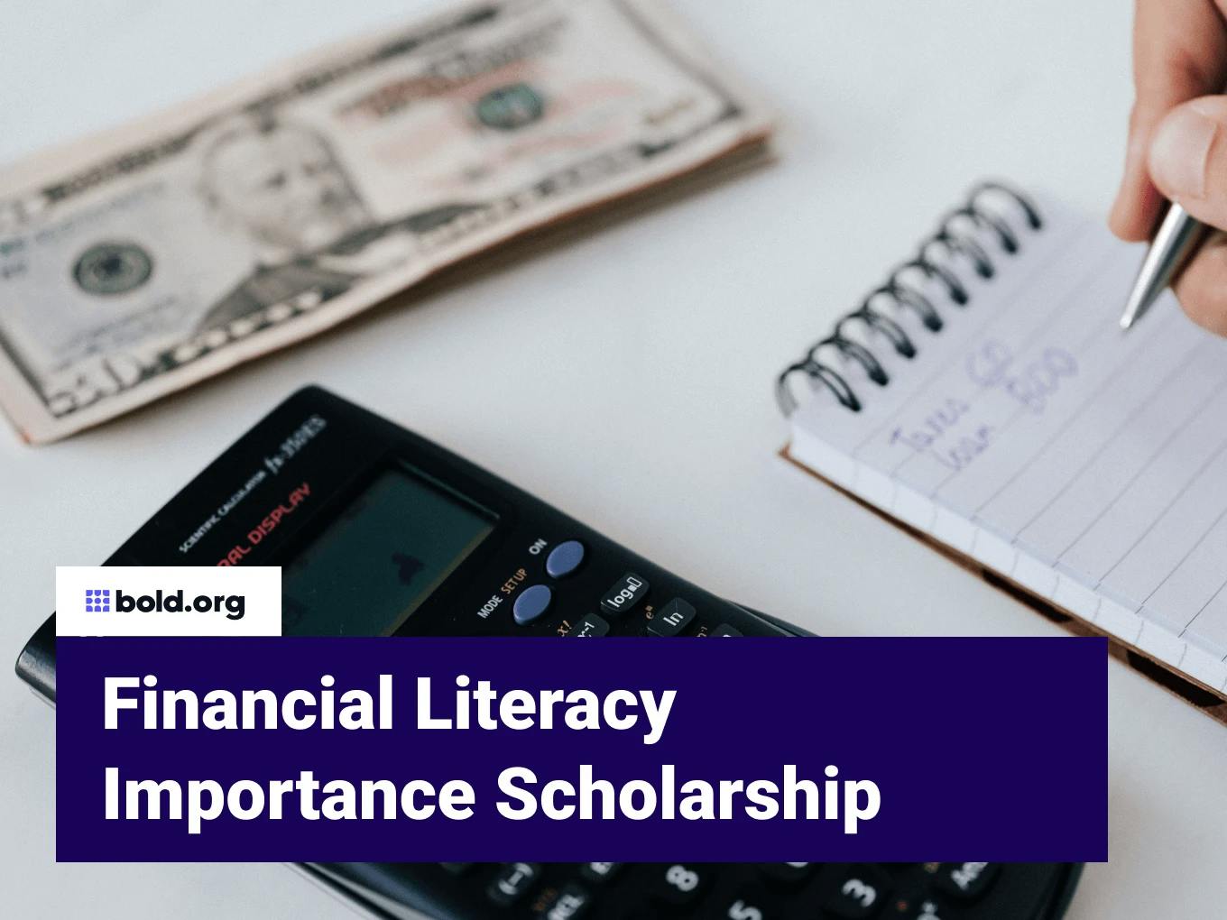 Financial Literacy Importance Scholarship