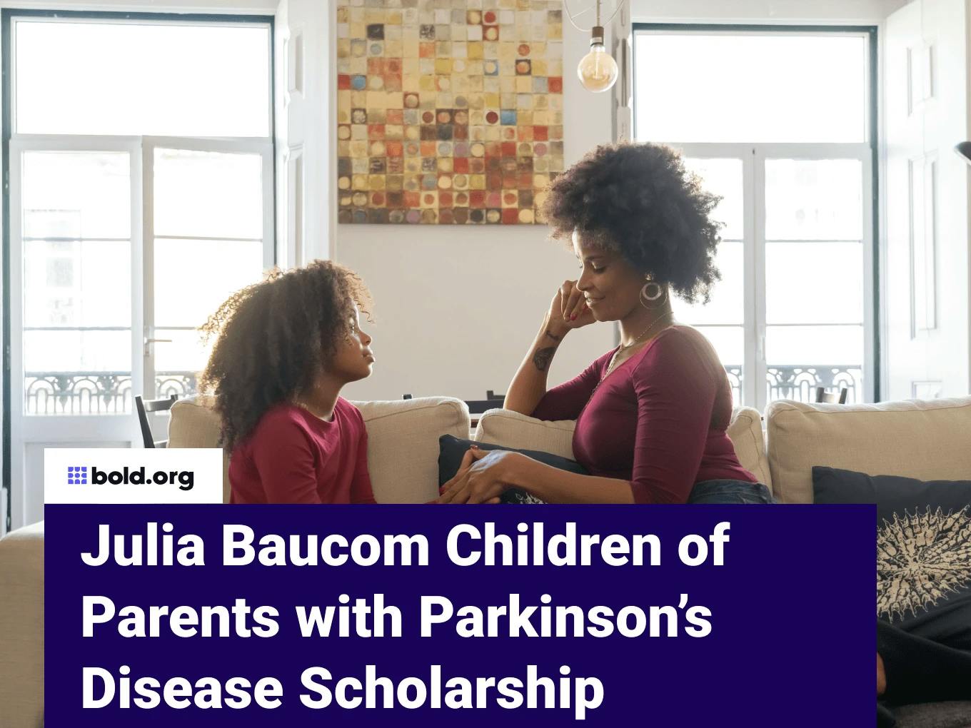 Julia Baucom Children of Families with Parkinson’s Disease Scholarship
