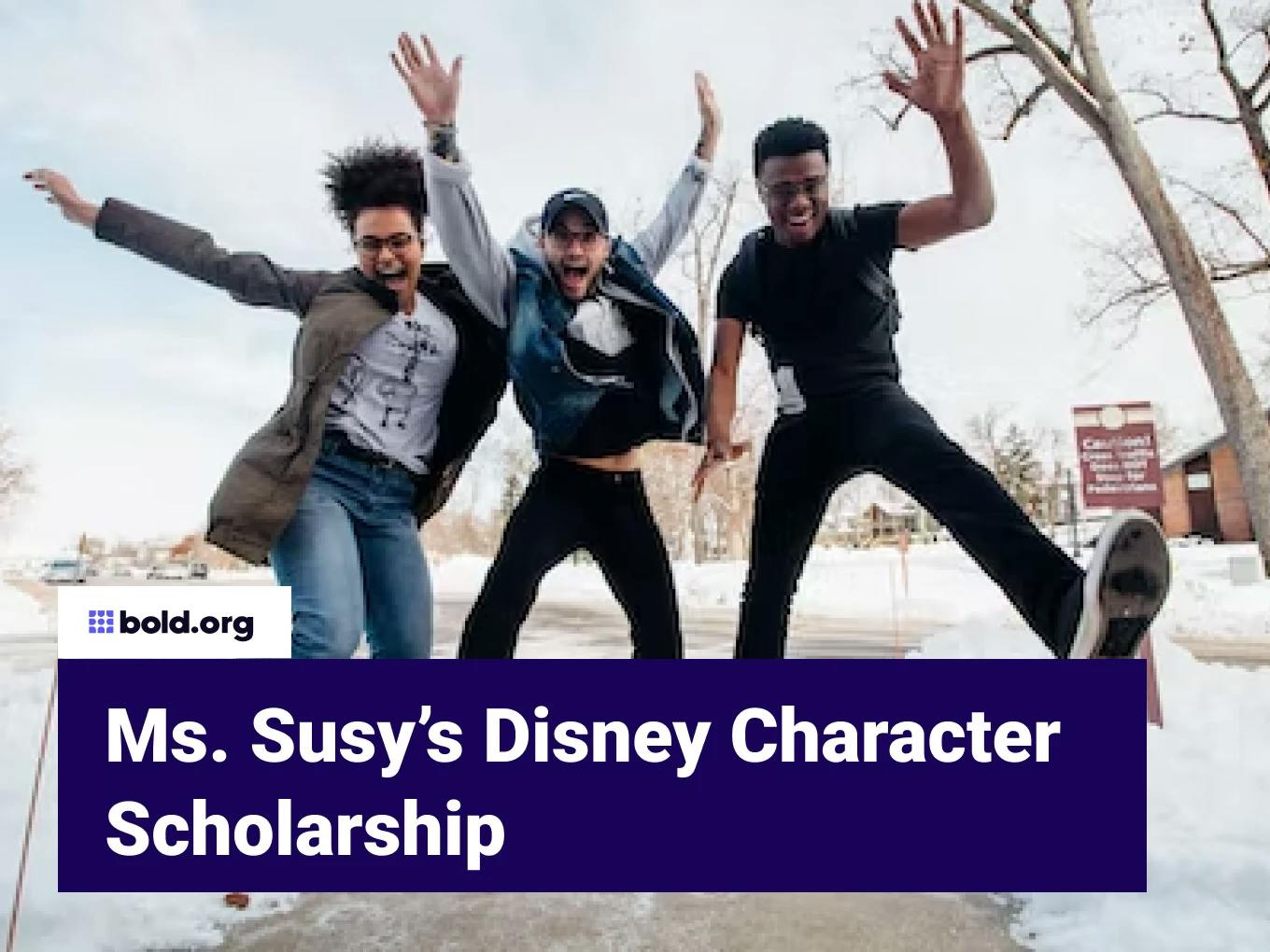 Ms. Susy’s Disney Character Scholarship