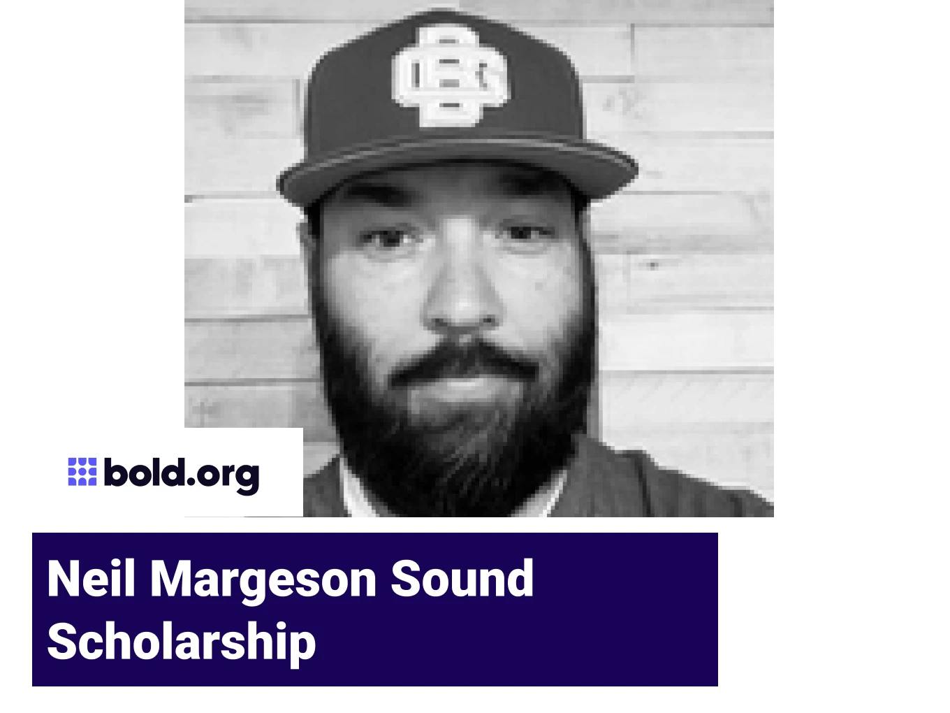 Neil Margeson Sound Scholarship