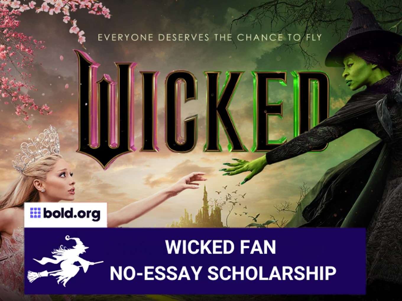 Wicked Fan No-Essay Scholarship