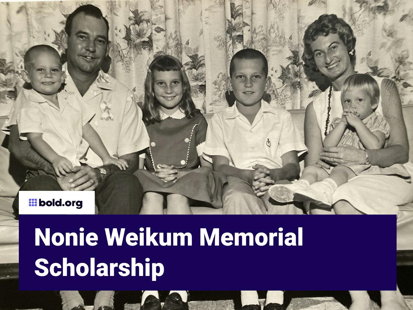 Nonie Weikum Memorial Scholarship
