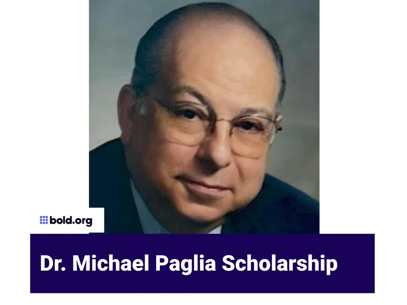 Dr. Michael Paglia Scholarship