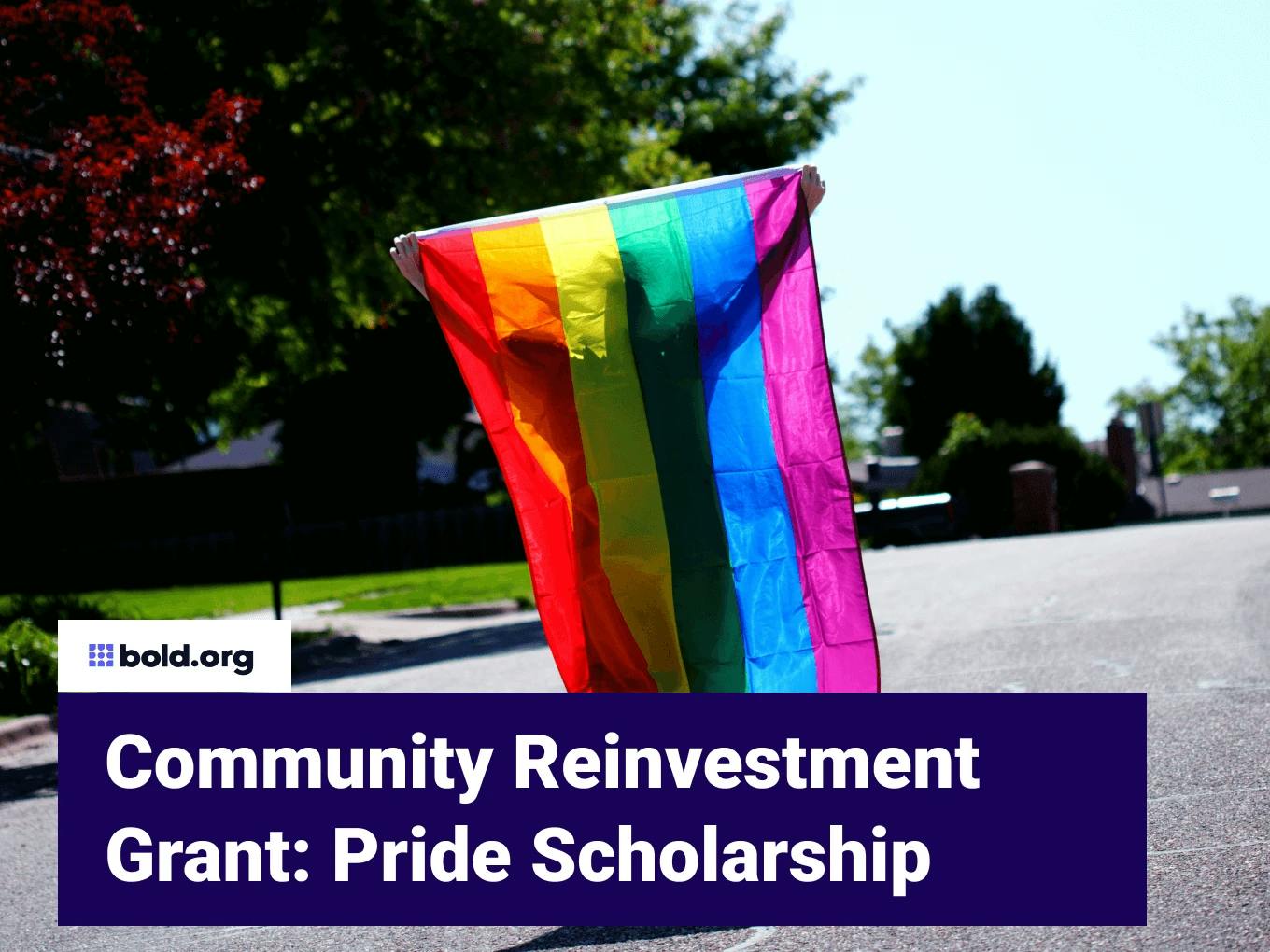 Community Reinvestment Grant: Pride Scholarship