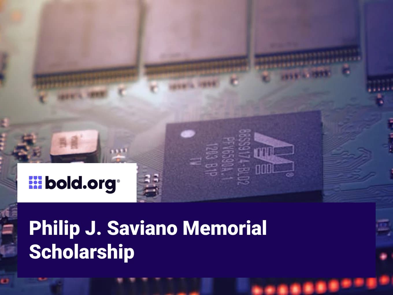 Philip J. Saviano Memorial Scholarship