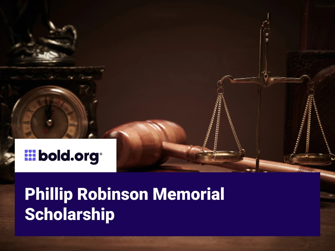 Phillip Robinson Memorial Scholarship