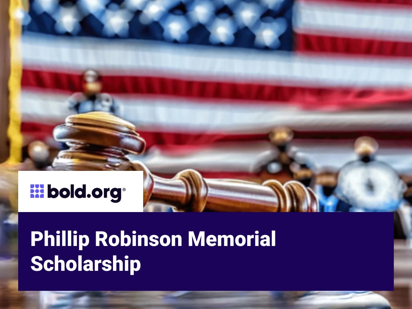 Phillip Robinson Memorial Scholarship