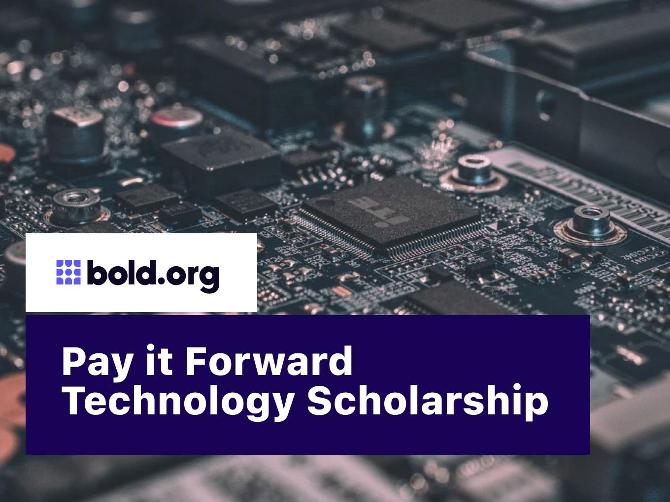 Pay it Forward Technology Scholarship