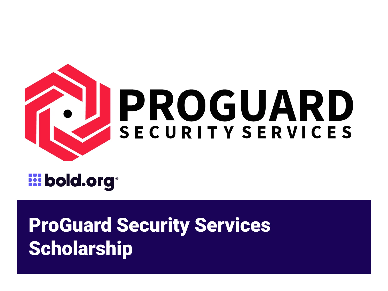 ProGuard Security Services Scholarship