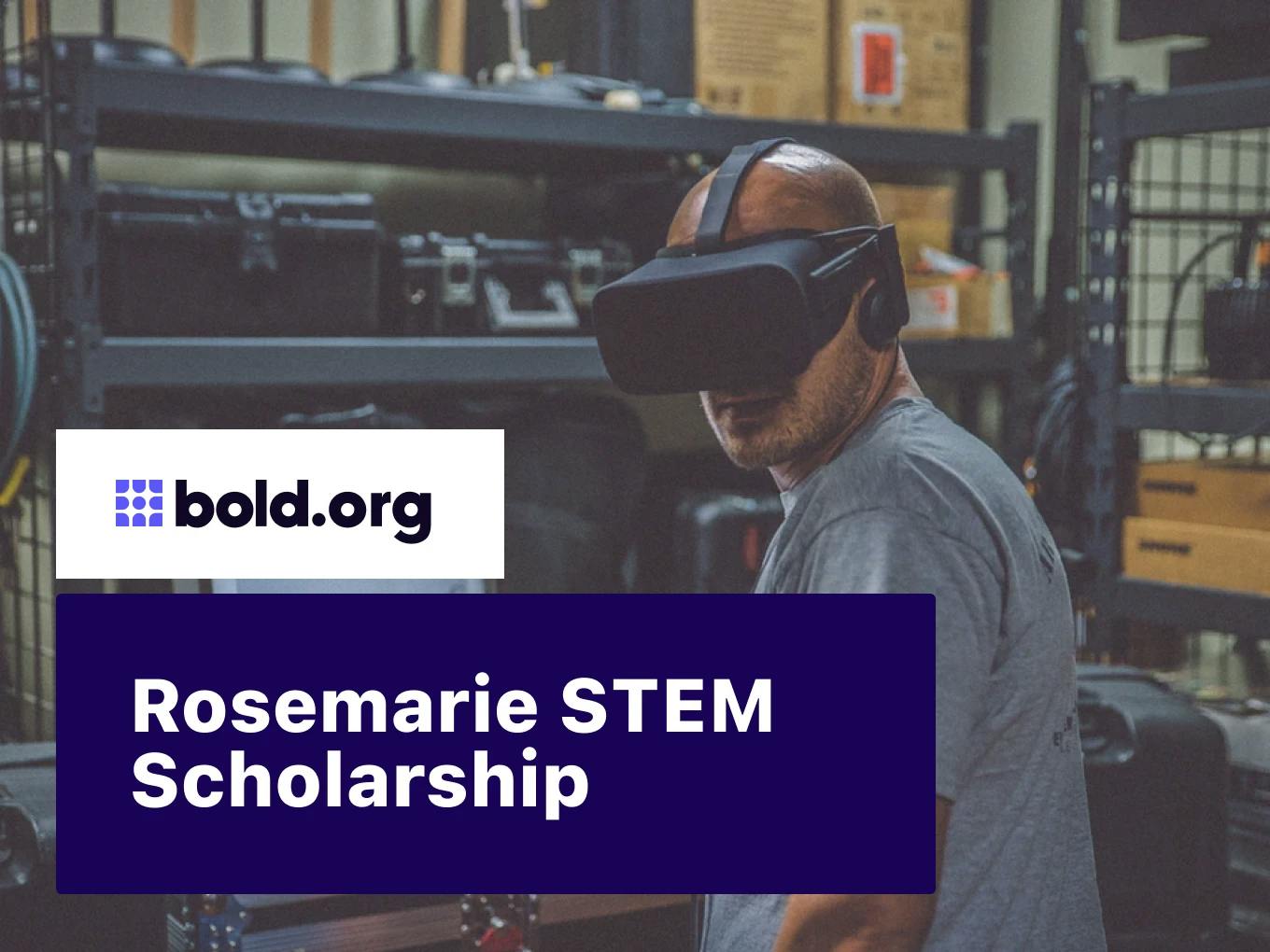 Rosemarie STEM Scholarship
