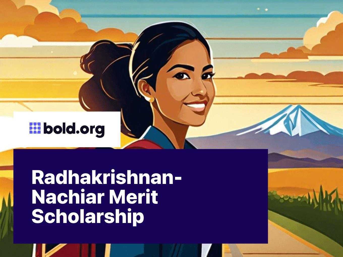 Radhakrishnan-Nachiar Merit Scholarship