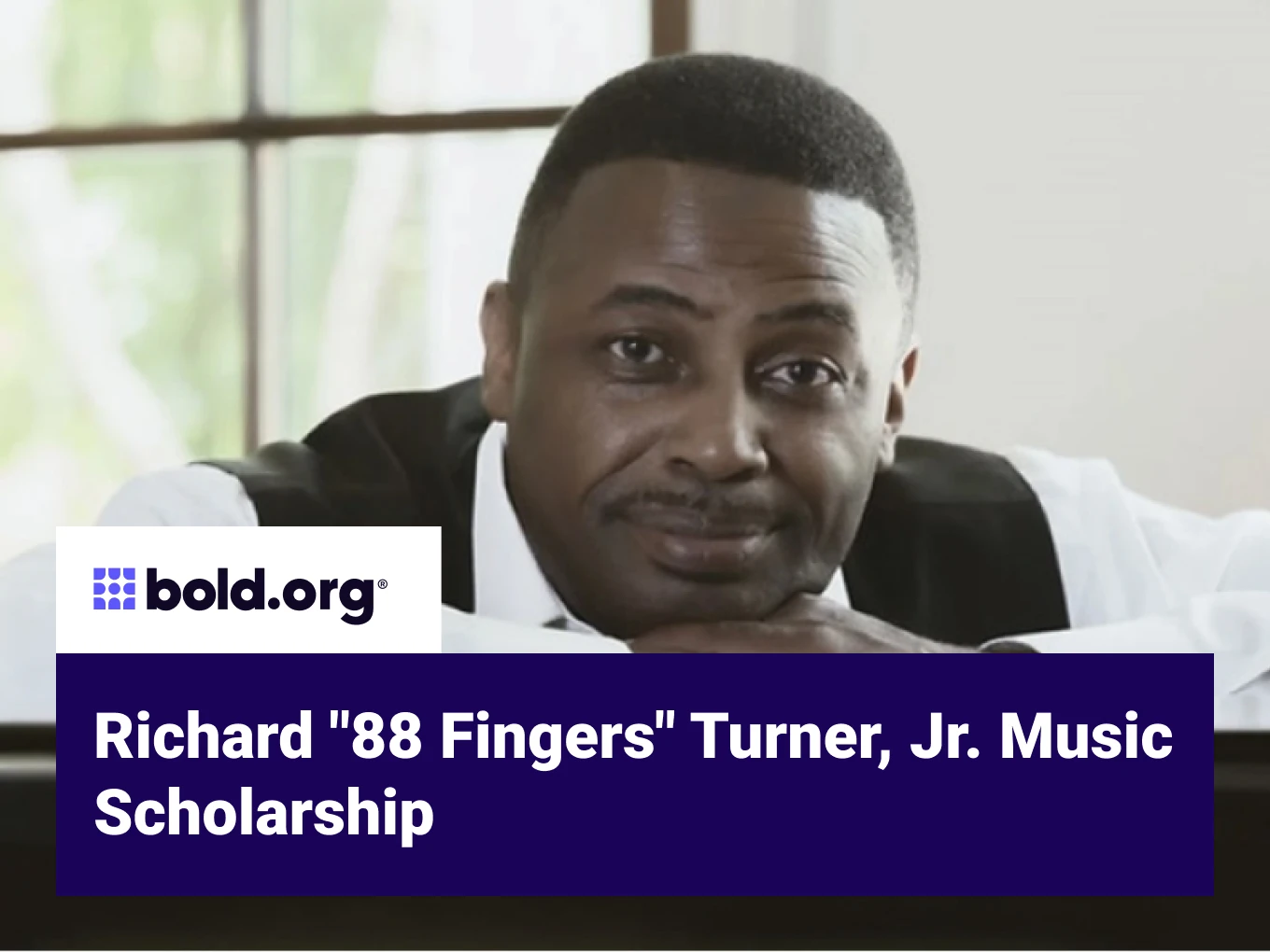 Richard "88 Fingers" Turner, Jr. Music Scholarship