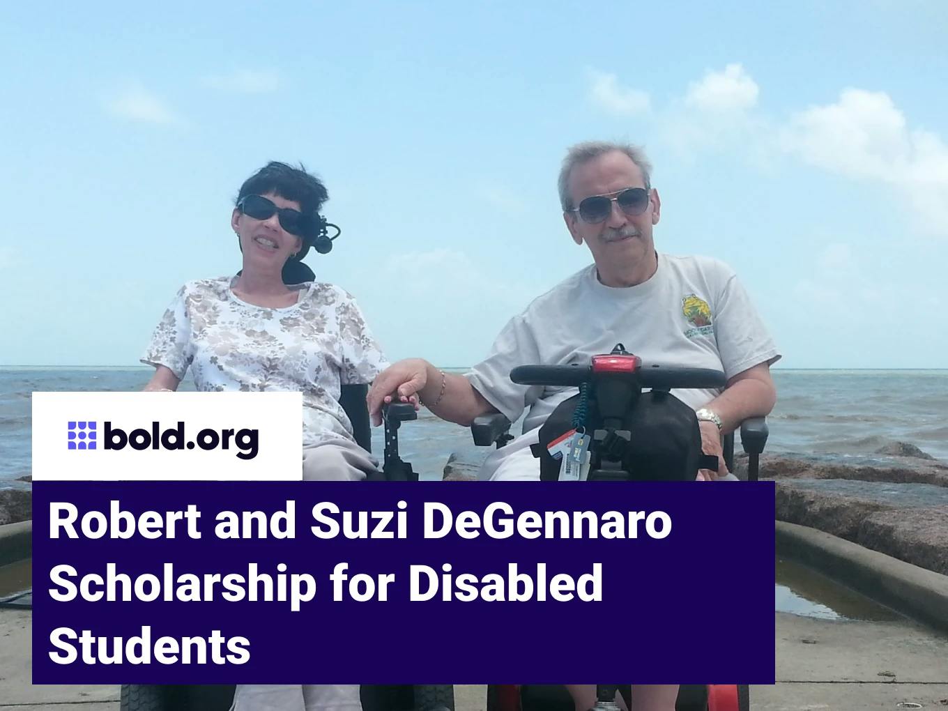 Robert and Suzi DeGennaro Scholarship for Disabled Students