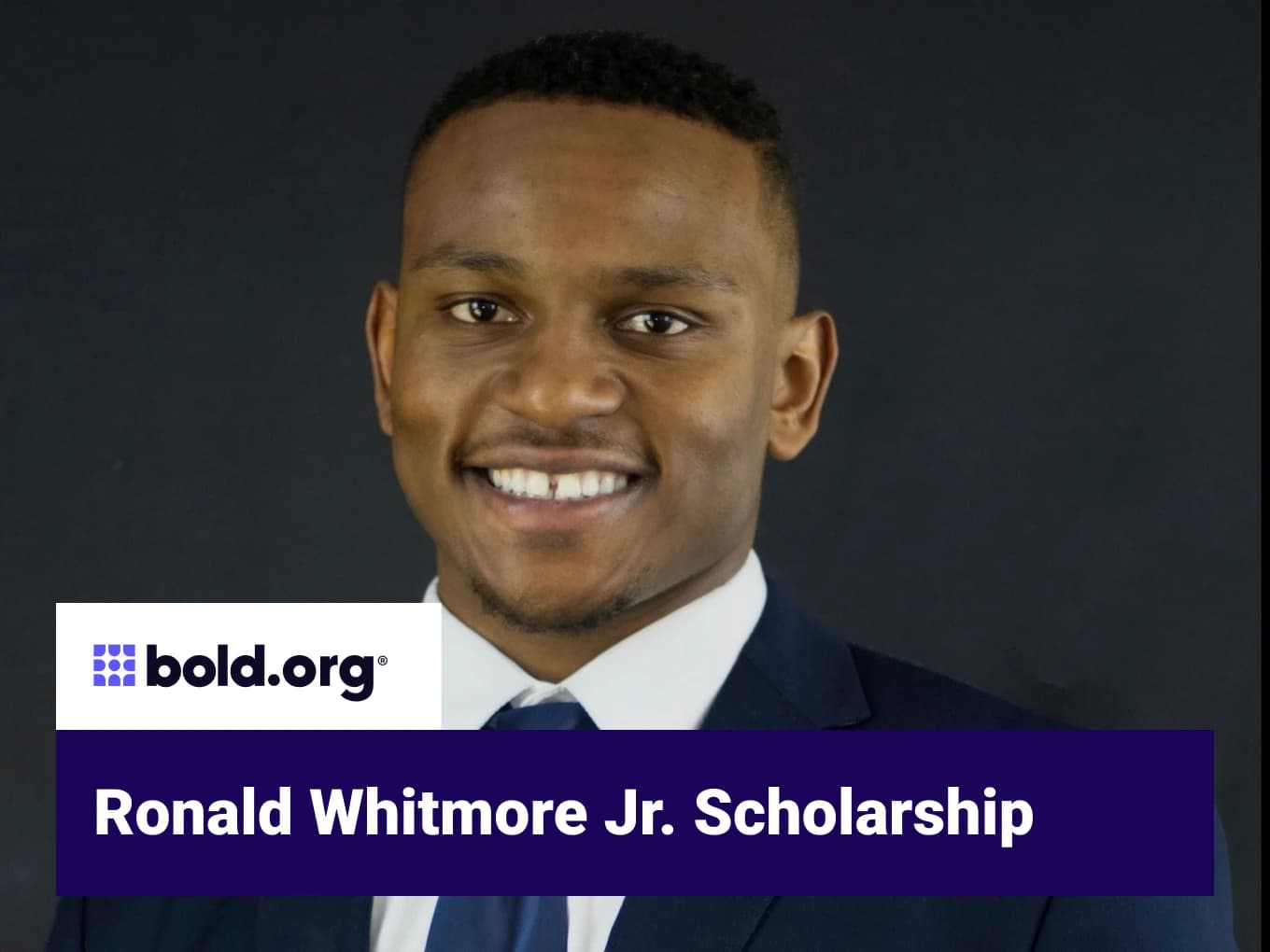 Ronald Whitmore Jr. Scholarship