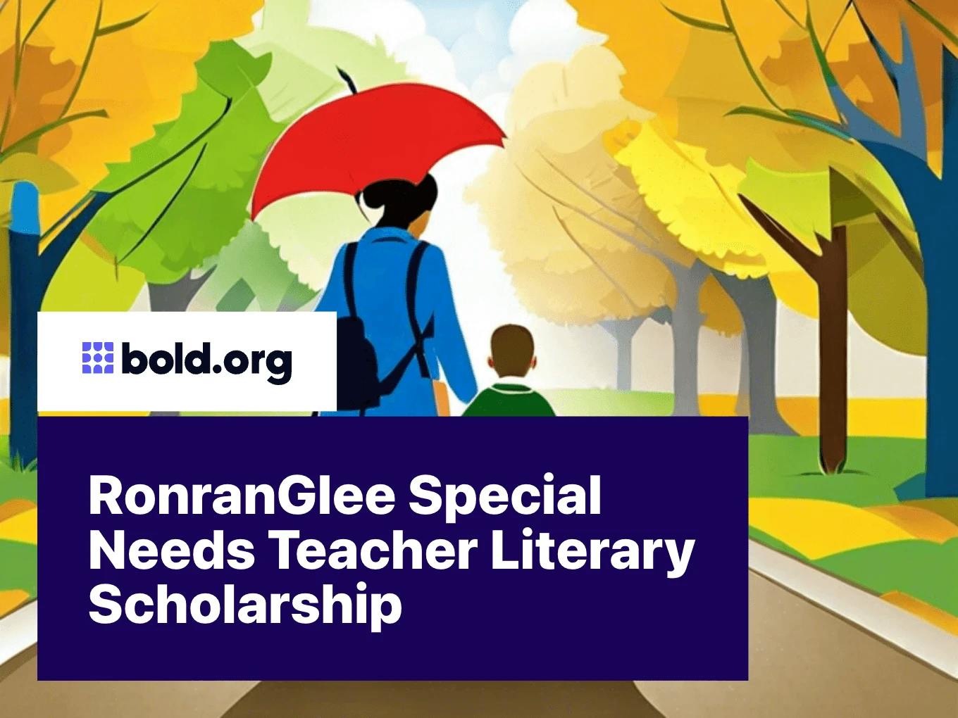 RonranGlee Special Needs Teacher Literary Scholarship