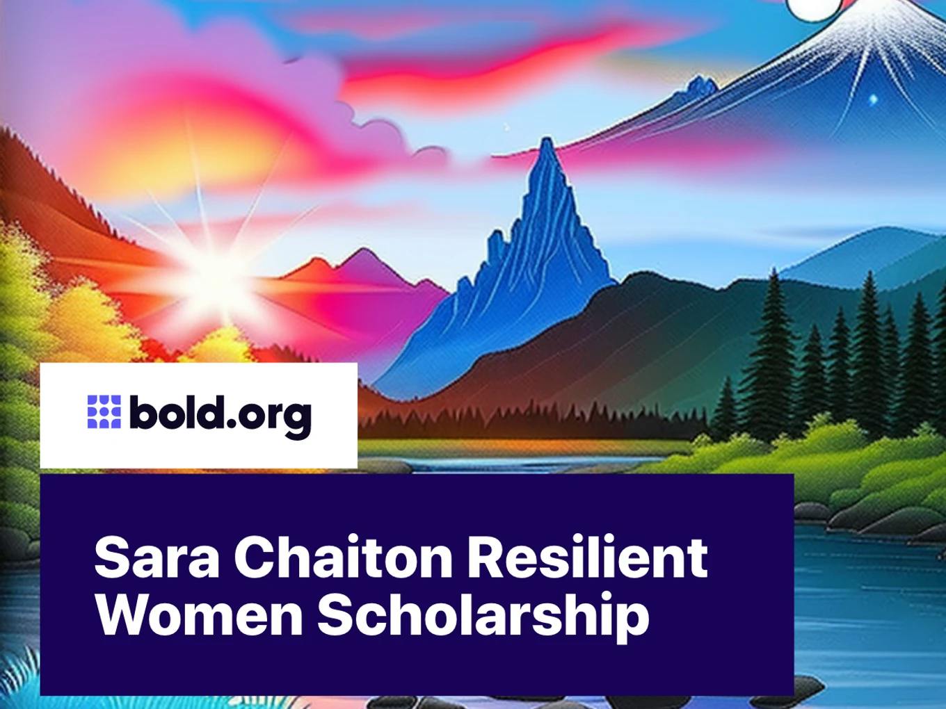Sara Chaiton Scholarship for Resilient Women