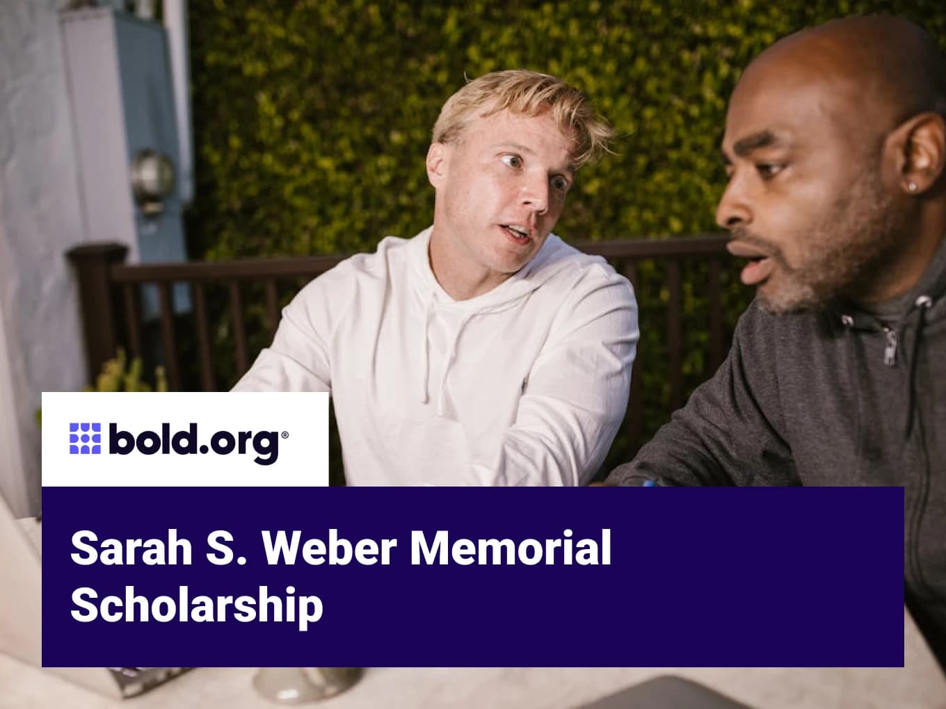 Sarah S. Weber Memorial Scholarship