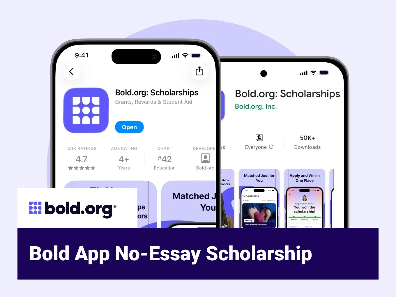 Bold App No-Essay Scholarship