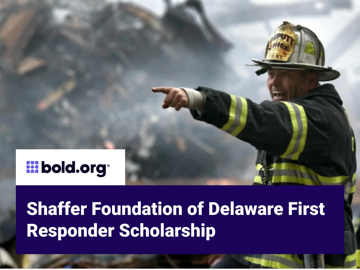 Shaffer Foundation of Delaware First Responder Scholarship