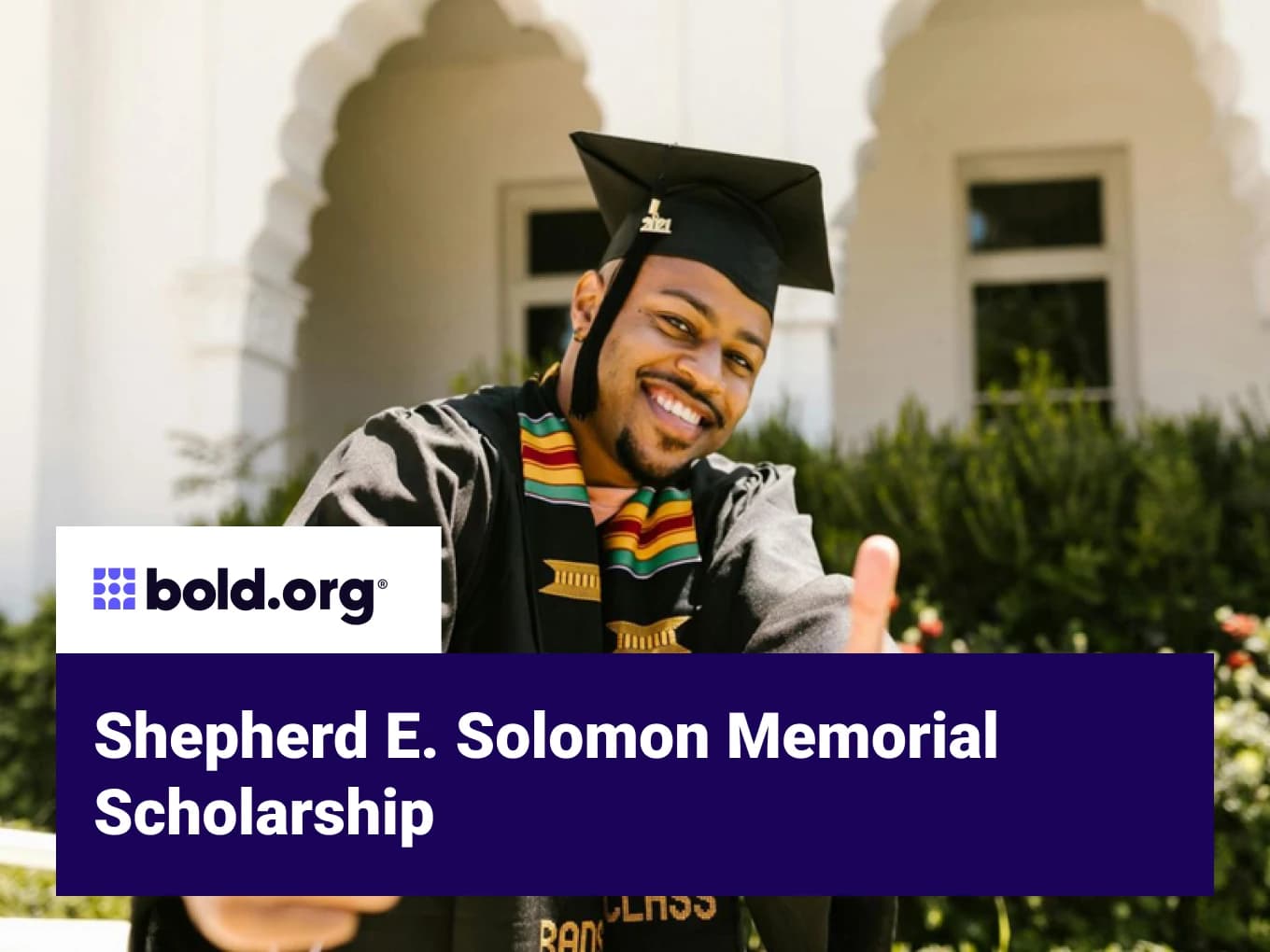 Shepherd E. Solomon Memorial Scholarship