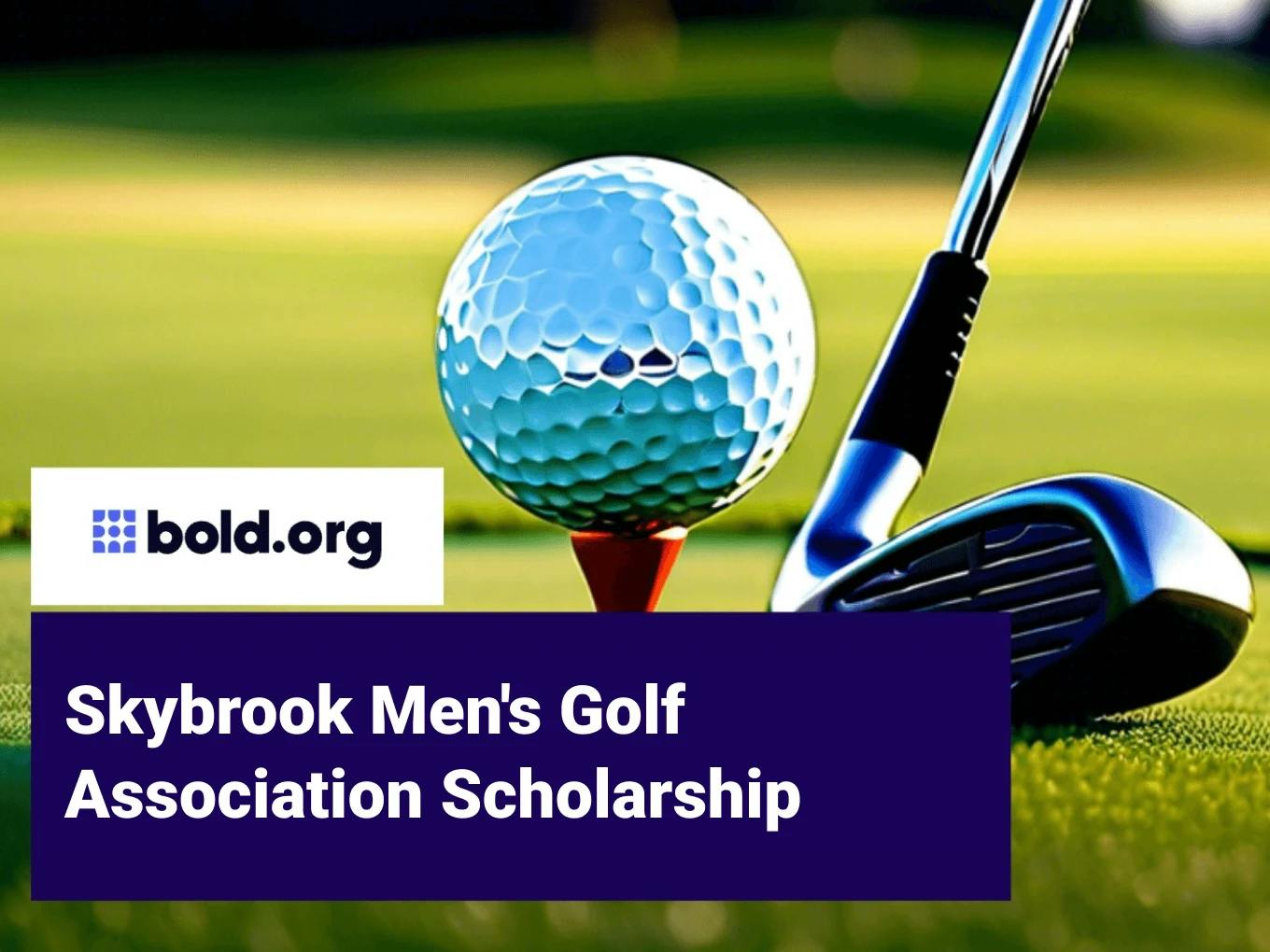 Skybrook Men's Golf Association Scholarship