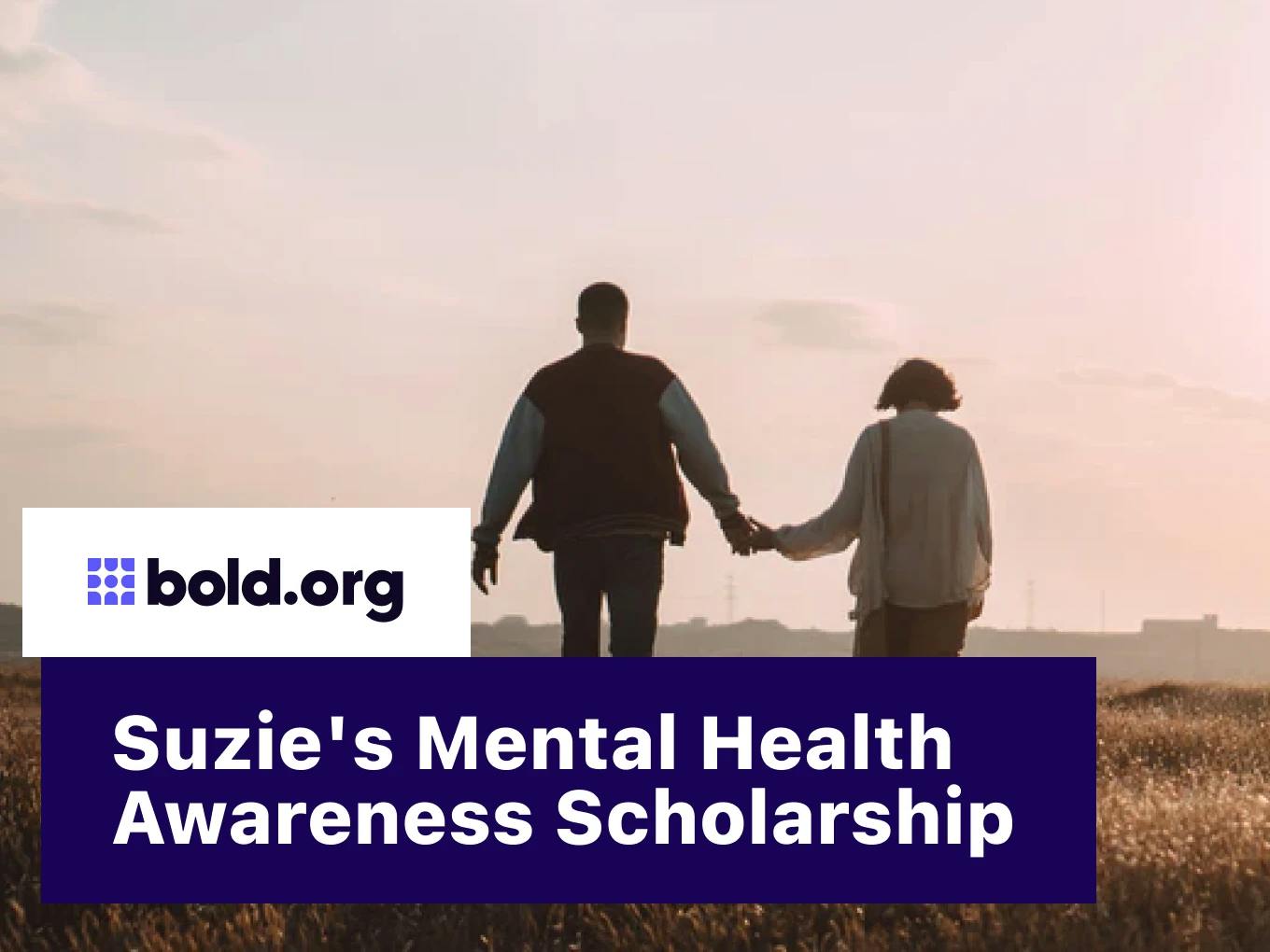 Suzie's Mental Health Awareness Scholarship