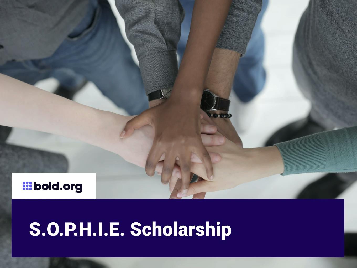 S.O.P.H.I.E Scholarship