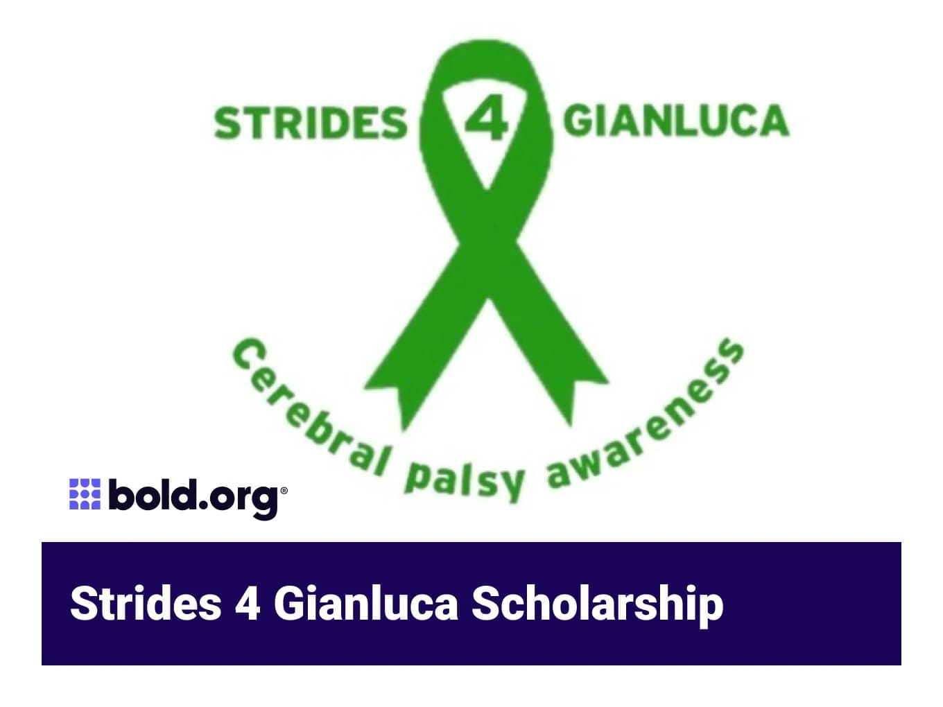 Strides 4 Gianluca Scholarship