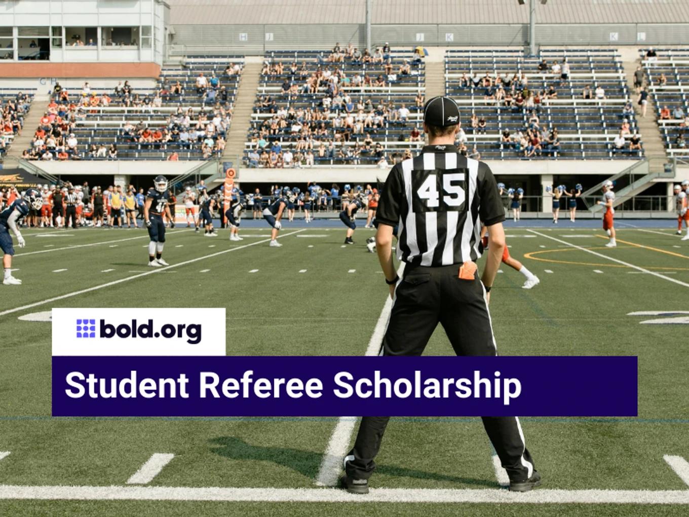 Student Referee Scholarship