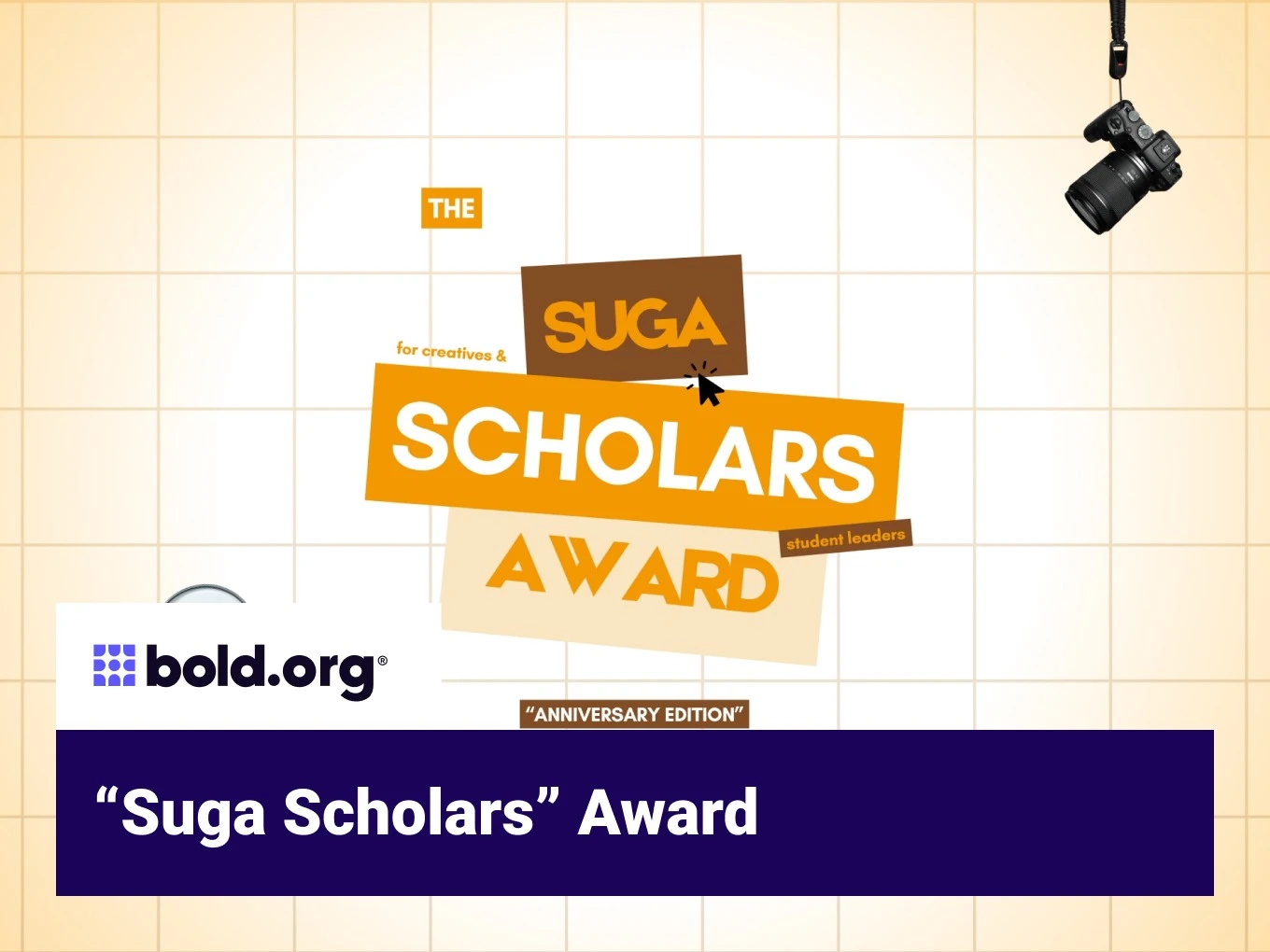 “SUGA Scholars” Award