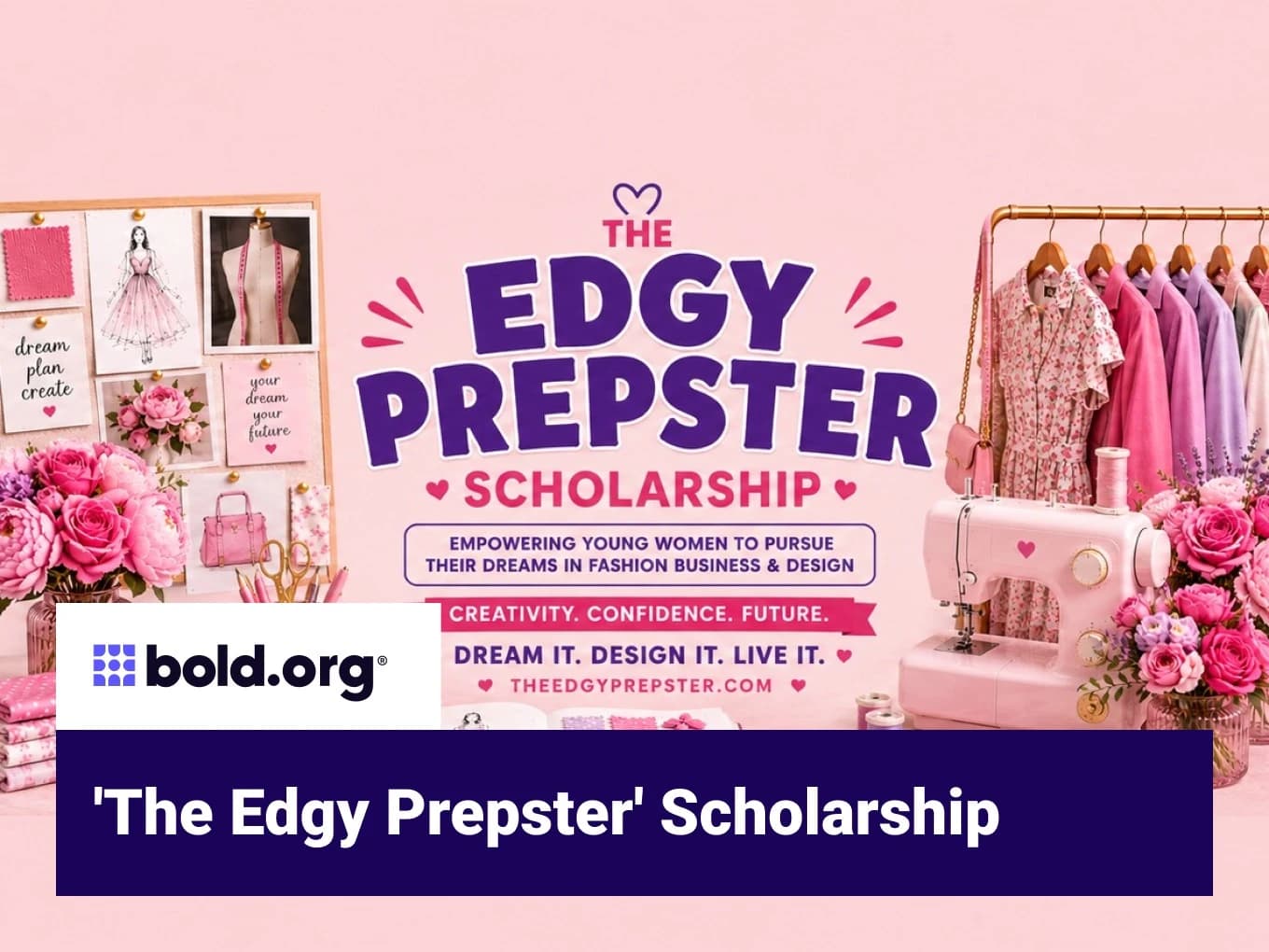 'The Edgy Prepster' Scholarship