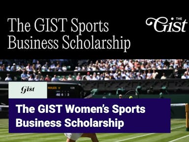 Cover image for The GIST Women’s Sports Business Scholarship