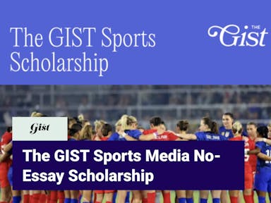 Cover image for GIST Sports Media No-Essay Scholarship