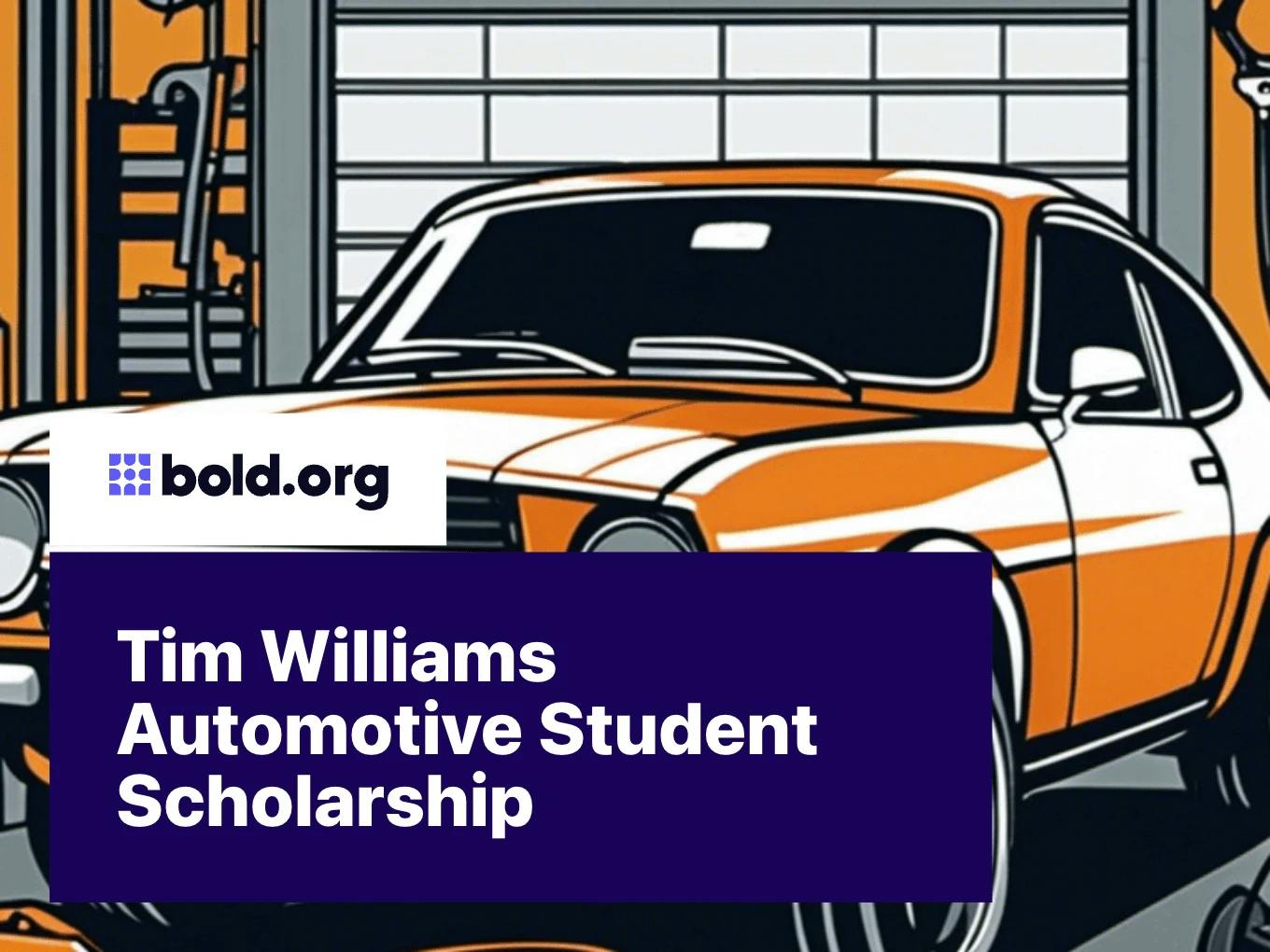 Tim Williams Automotive Student Scholarship